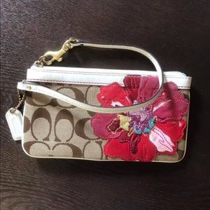 Coach Poppy Edition Wristlet